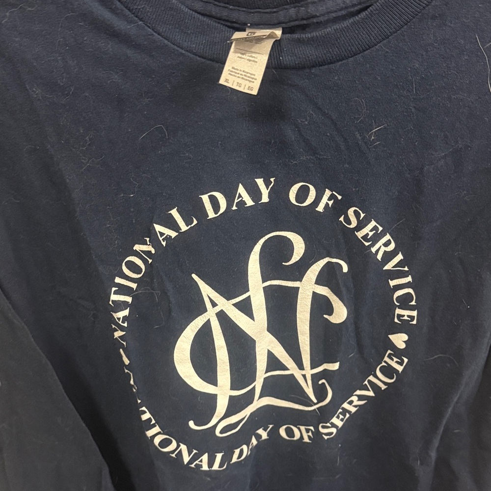 National Charity League Gildan Navy Blue Long Sleeve Shirt - Picture 6 of 6